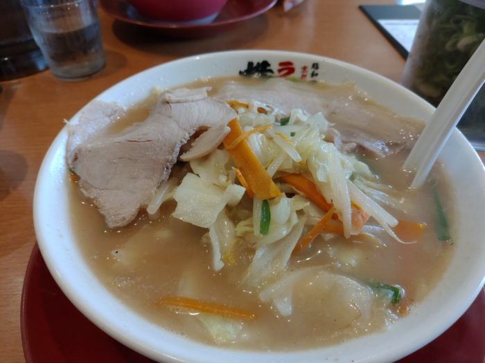 ラーメン横綱プラットプラット 炒菜ラーメン