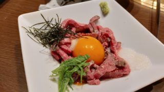 ワンカルビ ローストビーフユッケ風